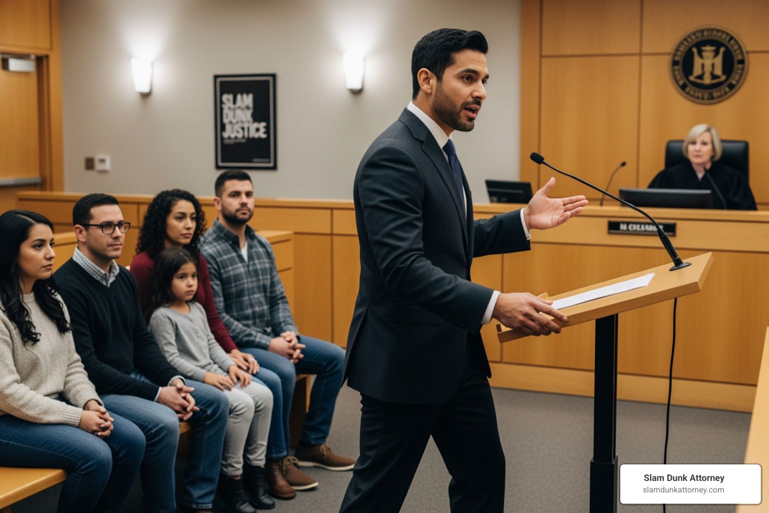 Nursing home abuse attorney advocating for family at Gwinnett County Courthouse in Lawrenceville, Georgia, - how long does a nursing home lawsuit take