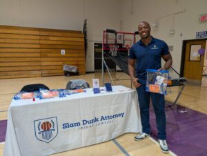 Slam Dunk Attorney Inspires Future Leaders at Duluth High School Career Fair