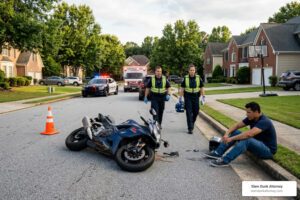 Why Duluth motorcyclists need a legal kickstand after a crash